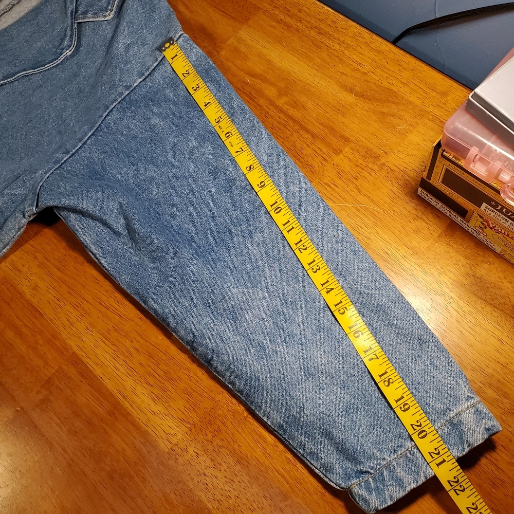 5 for 55$ Vintage 1980's Sunbelt Denim jacket size Large - Picture 8 of 8